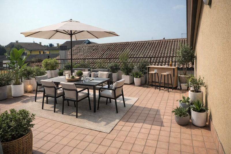 Albignasego. Porzione di casa con terrazzo abitabile di mq. 45 Albignasego. Porzione di casa con terrazzo abitabile di mq. 45